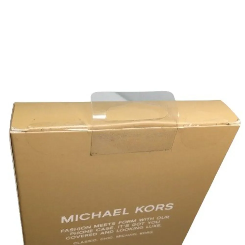 MICHAEL KORS Green Black iPhone 5 5S Phone Case MK Signature MRP $38.00 - Picture 5 of 7